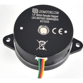 LDO Motors NEMA14 36mm Round Pancake Motor LDO-36STH20-1004AHG(XH)