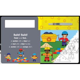 Search and Find Construction (Water Painting Search and Find)