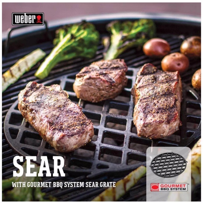 Weber Parrilla Para Sellar Cortés De Carne