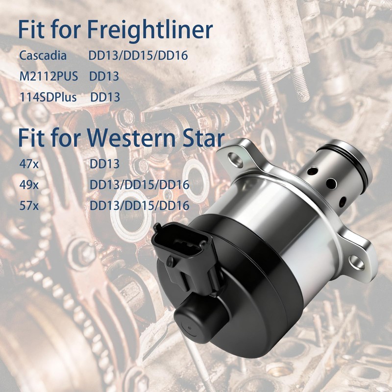 A0000900069 Fuel Meter Quantity Control Valve Fit for 2007-2022 Freightliner