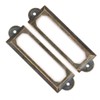 Metal Drawer Holder, 20 Pieces Drawer Brand Students, DIY Retro