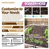LICNCHOC GARDEN Soaker Hose 100ft,1/2 INCH Flexible Durable Garden Hose