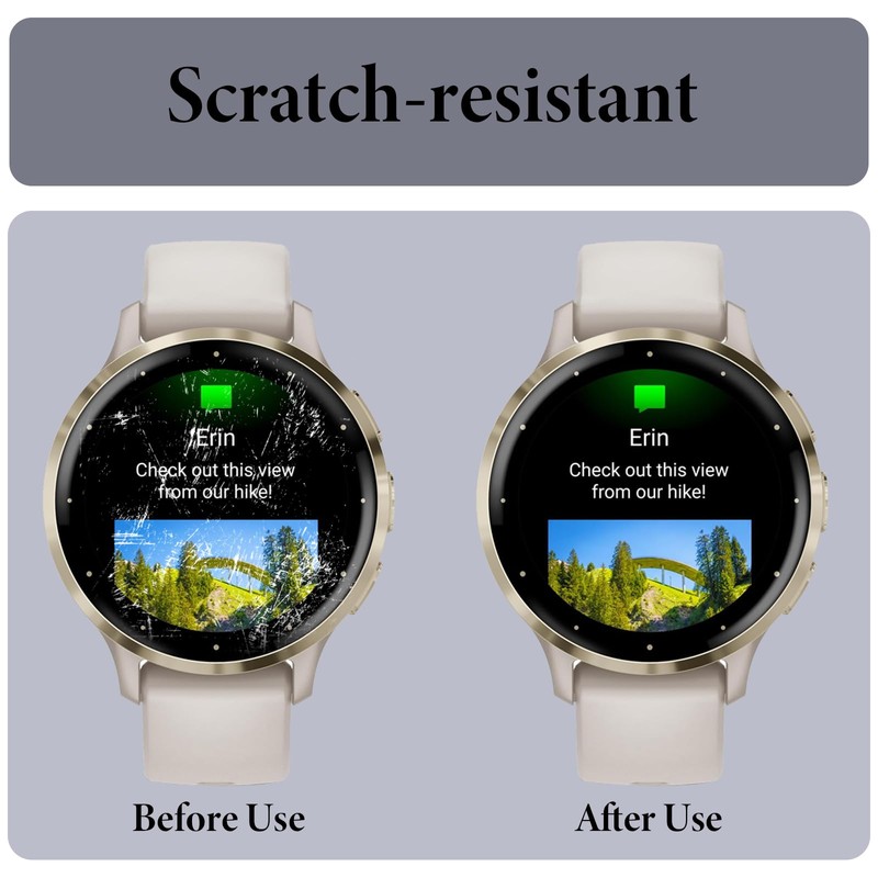 Screen Protector for Garmin Venu 3S, Murmure [3 Pack] HD