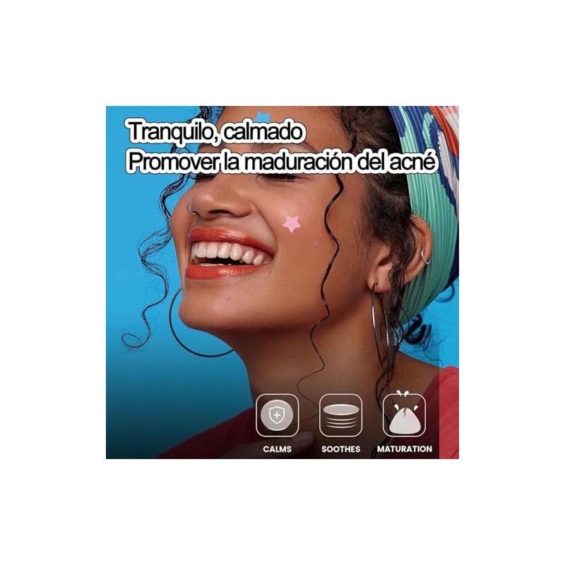 WADY Parches para Acne, 900 PCS Parches de Estrellas para