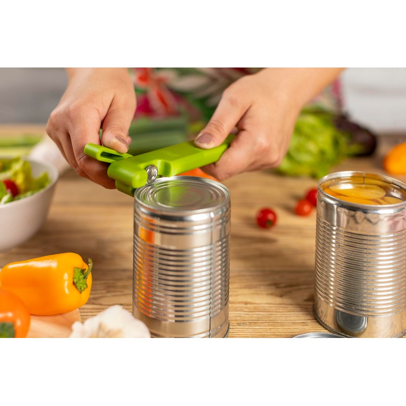 KUHN RIKON Kompakter Sicherheitsdosenöffner, Grün