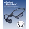 Voistek Bone Conduction Headphones Wireless Bluetooth, Open Ear Adjustable Bone