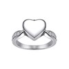 Forever In My Heart Cremation Urn Ring for Women Finger
