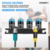WODHMIEY Spray Bottle Storage Rack with Angle Grinder Holder, with