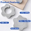 1PCS Flower-Shaped Faucet Cleaning Bathroom Sponges for Efficient Dirt Removal,