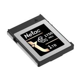 Netac 512GB CFexpress Type B Memory Card PCIe Gen 3 * 2 NVMe1.4 Max Read 1750MB/s Max Write 1050MB/s for Professional Photographers and Videographers Vloger, CF2000