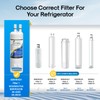 EXCELPURE WHR1RXD1 Replacement for EDR1RXD1 Refrigerator Water Filter, Everydrop® Filter