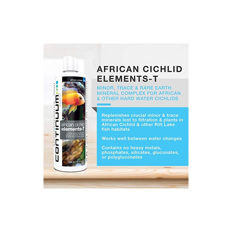 Continuum Aquatics African Cichlid Elements T - Minor, Trace Mineral