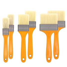 Surface Paint Brush Set of 6 25/45/75 mm Varnish Brush for Renovation Painting with Paints and Varnishes, Even Coverage Natural Bristles