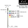 C & I Diamond Nail Drill Flame Shape E-File Professional