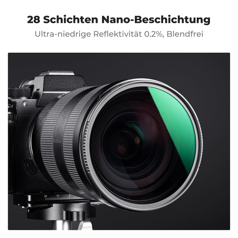 K&F CONCEPT ND Filter Set 58 mm Neutral Density Filter