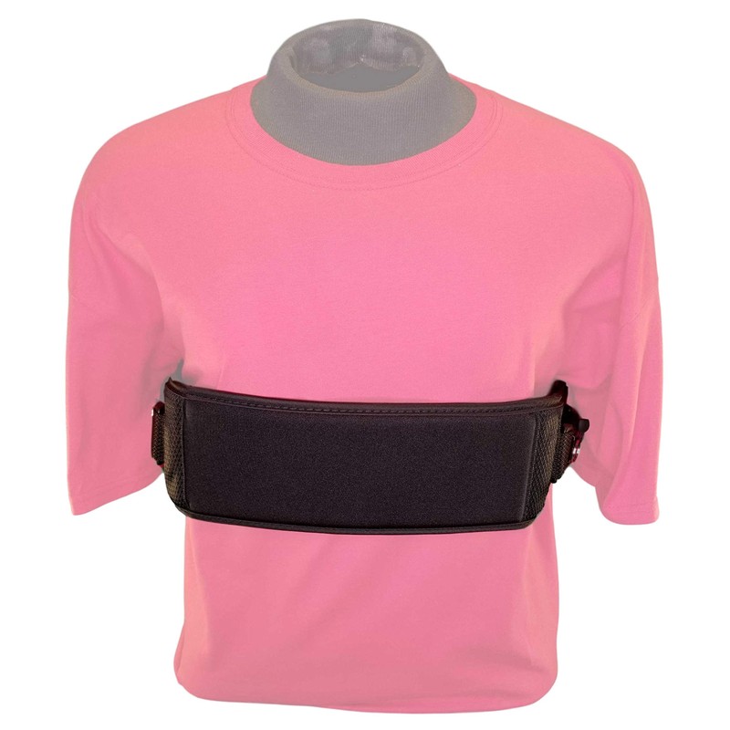 Chest StrapLimit-Less Magnetic Self Engaging Buckle (Black-Vinyl, Extra Extra Small)