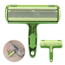 Reusable Pet Hair Remover Roller for Cats and Dogs - Easy to Clean Animal Fur Lint Removal Brush, Perfect for Carpet, Furniture, Sofa, and Car Upholstery, Ideal for Efficient Pet Hair Removal