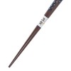 Ishida Pentagonal Margaret Wooden (Natural Wood) Blue Chopsticks 11.0 inches