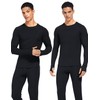 Gagli Thermal Underwear Set for Men Long Johns with Fleece