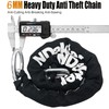 NDakter Bike Locks Heavy Duty Anti Theft, Keyless Combination Motorcycle