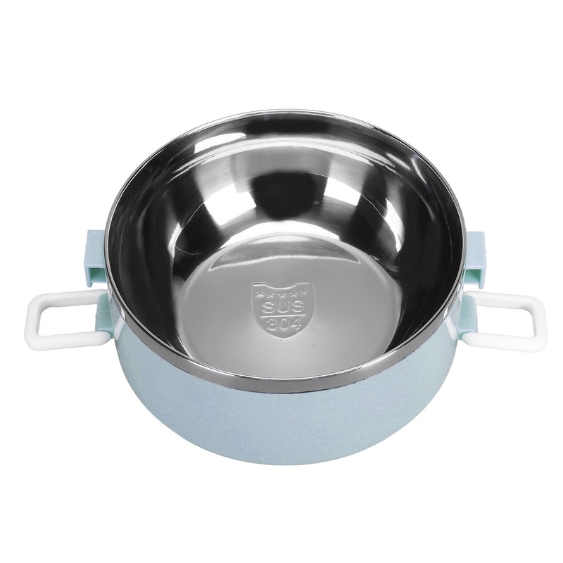 Portable 304 Stainless Steel Bento Lunch Box Thermal Cylinder Lunch