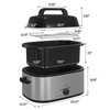 RoyalCraft 22-Quart Electric Roaster Oven with Visible Self-Basting Lid, Turkey