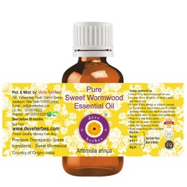 Deve Herbes Pure Sweet Wormwood Essential Oil (Artemisia annua) Steam Distilled 30ml (1 oz)