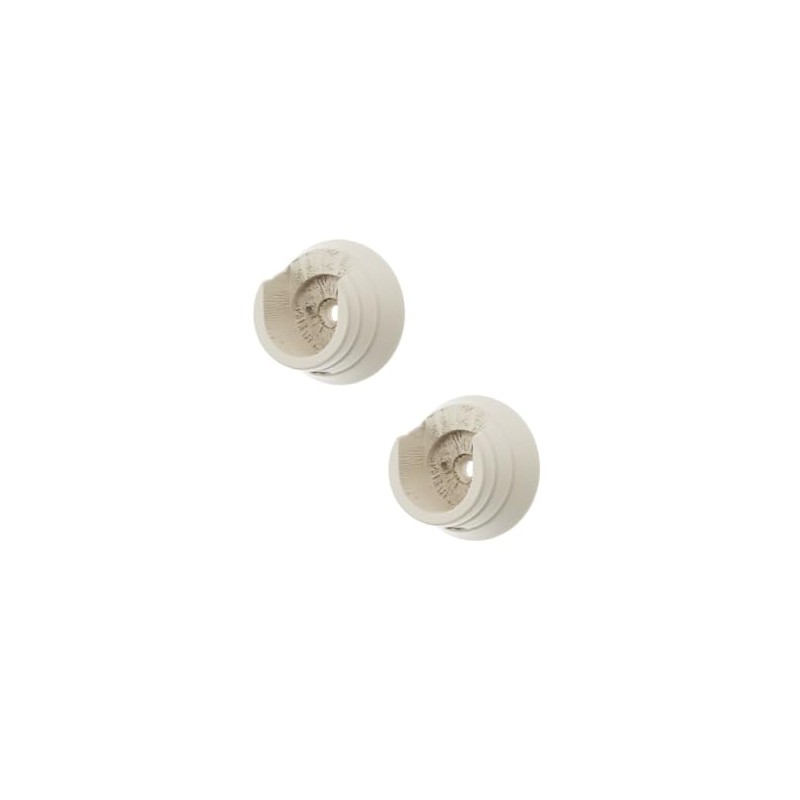 Swish Romantica 28mm Wooden Curtain Pole Recess Brackets, 1 Pair,