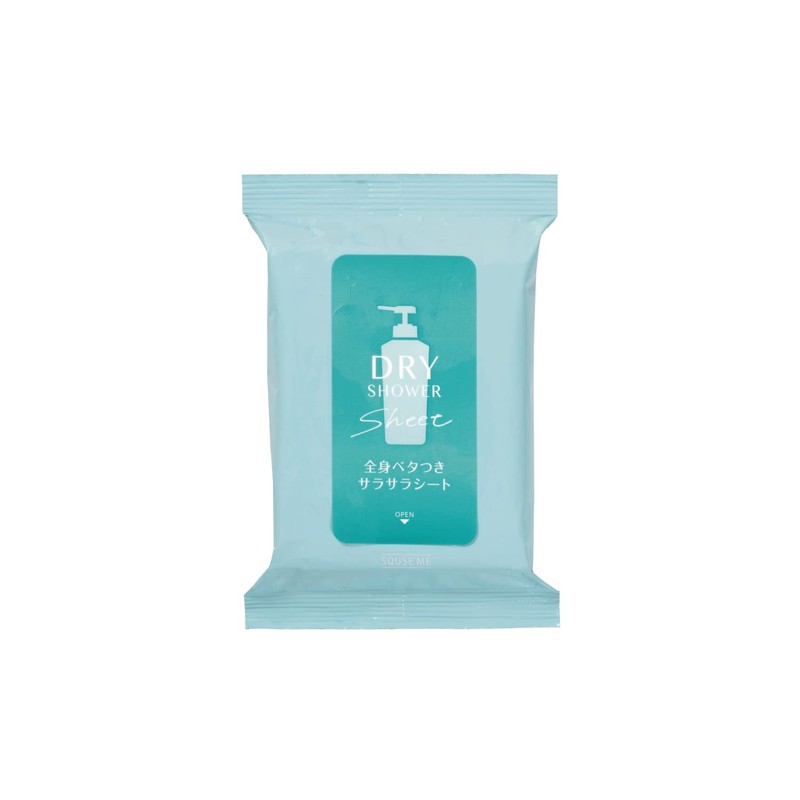 Skew Me Dry Shower Sheets, Crystal Bouquet, Pack of 20