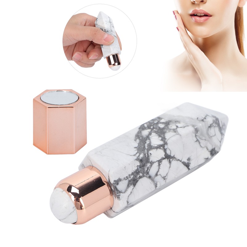 Facial Massage Roller Hexagonal Prism Shape Essential Oil Bottle Scraping