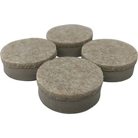 Shepherd Hardware 9916 1-1/2-Inch Heavy Duty Felt Gard Self-Adhesive Leveling Furniture Pads, 4-Pack , Beige