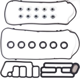 VS50773R para Honda Accord Odyssey Pilot junta de tapa de válvula 3.5L y 15815-R70-A01 VTEC junta de válvula de carrete solenoide, Crosstour Ridgeline; Acura MDX RDX RL TL TSX ZDX 3.5L 3.7L V6