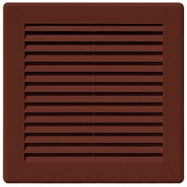 Air Vent Grille Cover 200 x 300mm (8 x 12inch) Brown Ventilation Cover ABS Plastic