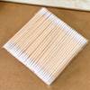 100 Pointed Thin Cotton Swabs for Nail Art & Makeup Correction / 네일아트 메이크업 수정 뾰족 얇은 면봉 100P