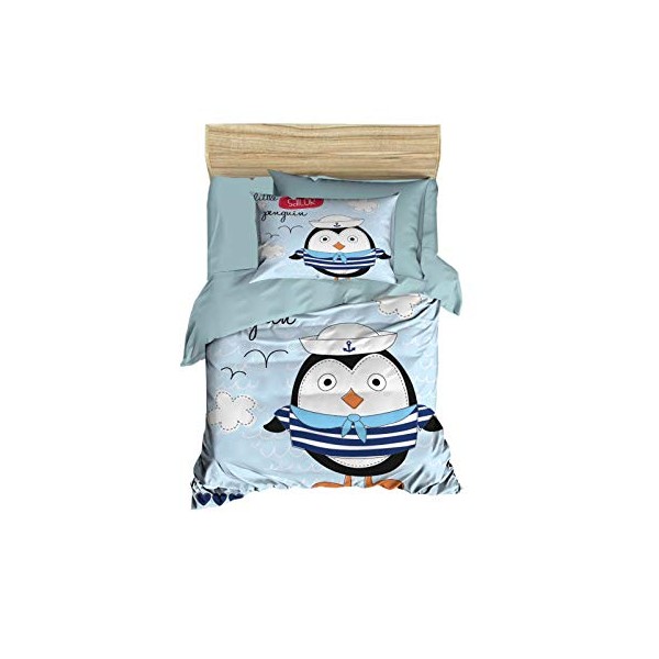paradise RANFORCE 100% Cotton Baby Bedding Penguin Themed Nursery Baby