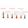 HONGK Glod Motorcycle Sportbike Complete Fairing Bolts Kit Fastener Clips