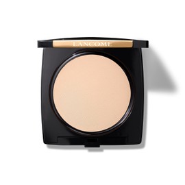 Lancôme Base en polvo de doble acabado: acabado natural, cobertura transparente a completa, base de polvo de larga duración, controla el brillo