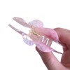 Magical Jellyfish Hair Clip,Acetate Claw Clips,Funny Hair Clips for Women,Pink