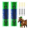Cepillo Rascador Para Ganado Caballos Y Cabras Duradero 30 C