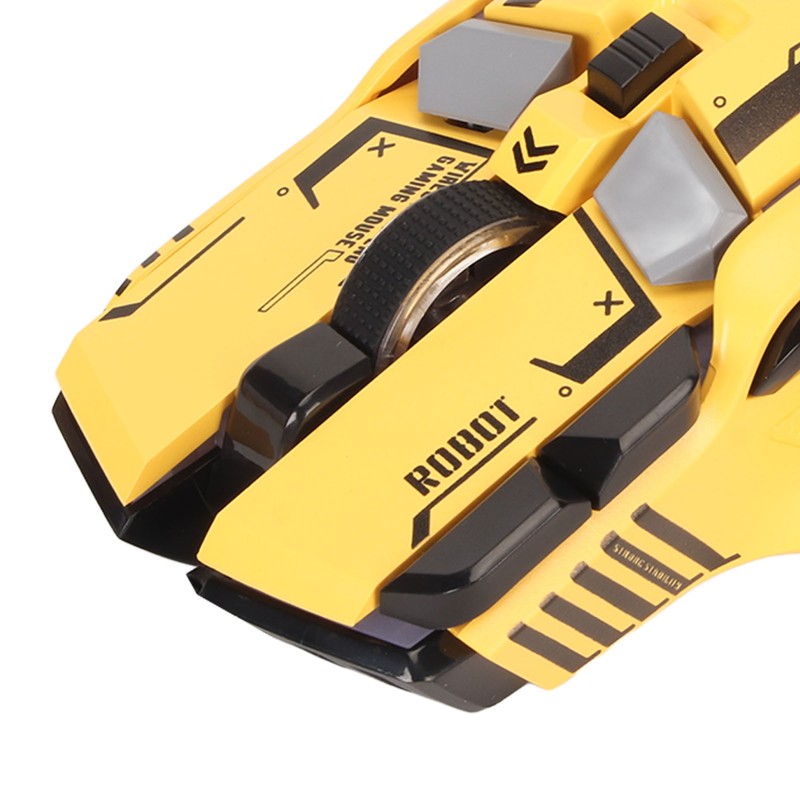 Wired Gaming Mouse 10 Button Macro Programmable 13 RGB Lighting