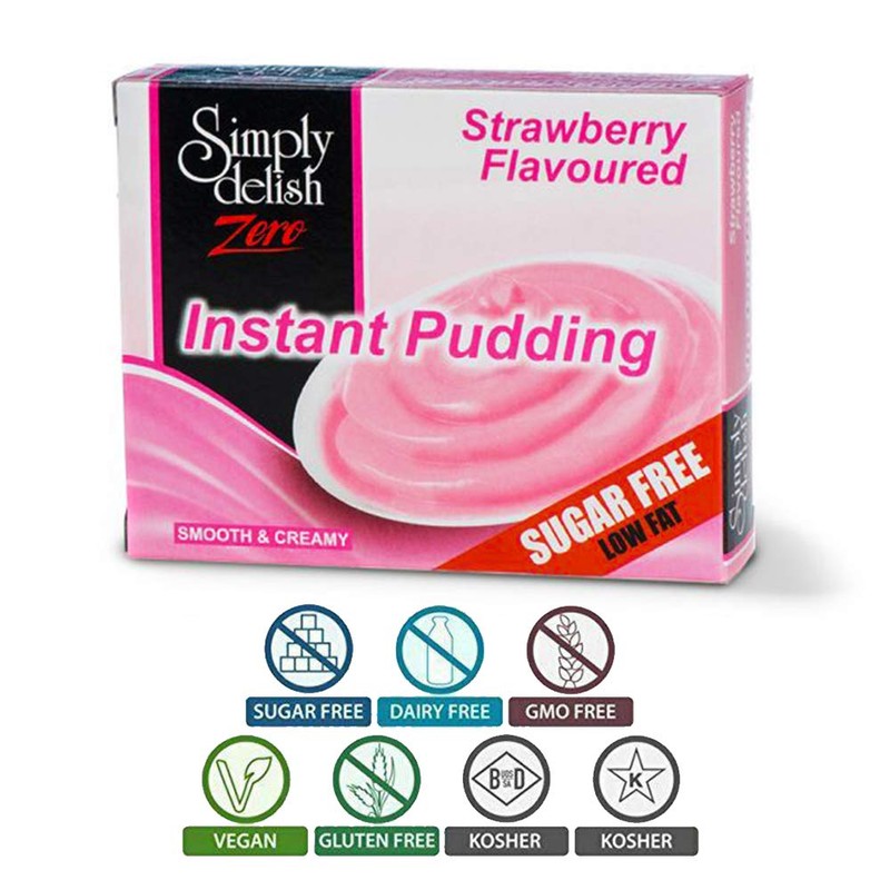 Simply Delish, Sugar Free Instant Pudding - Gluten Free, Vegan