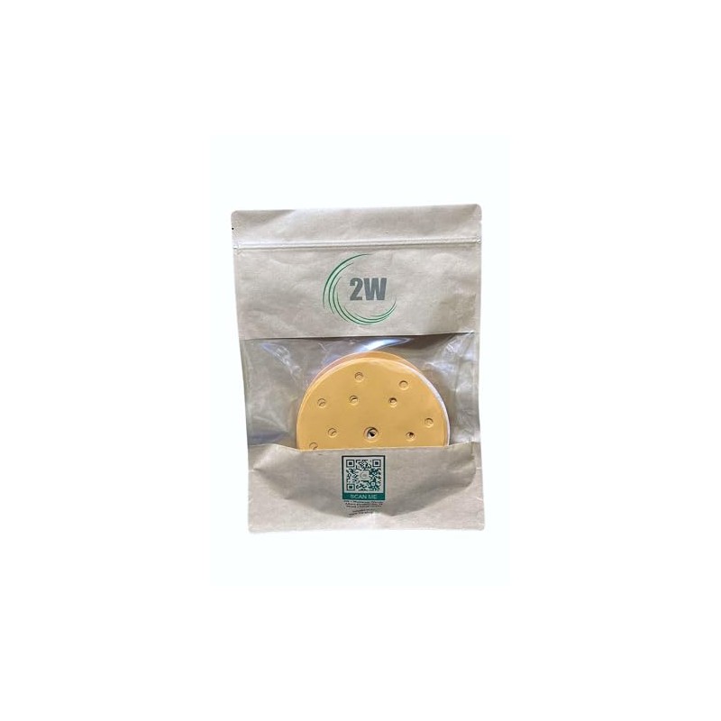 2W Starter Basic Gold Disc Sandpaper Diameter 150 mm 15-Hole