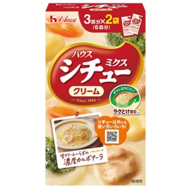 House Stewomics Cream 3.6 oz (102 g) x 5 Packs (Granule Stew in 2 Bags)