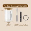 BRIRILINE Pro Sourdough Bread Starter Kit - 34 oz sourdough