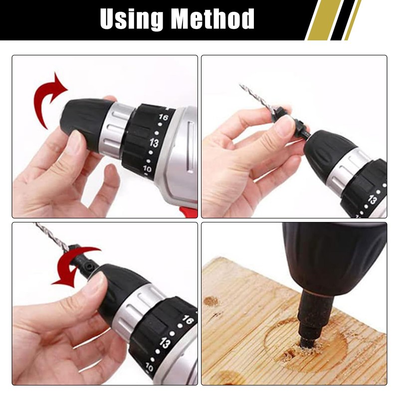 Astriva 12PCS countersink drill bit set, counter sink drill bits