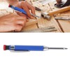 Mechanical Carpenter Pencil Set 12 Refill Heavy Duty Long Nose
