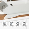 Dailylike Premium Silicone Water Splash Guard- Long Water Block Splash