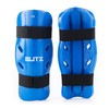 Blitz Dipped Foam Shin Guards - Blue - X-Small