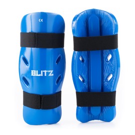 Blitz Dipped Foam Shin Guards - Blue - X-Small