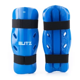 Blitz Dipped Foam Shin Guards - Blue - X-Small